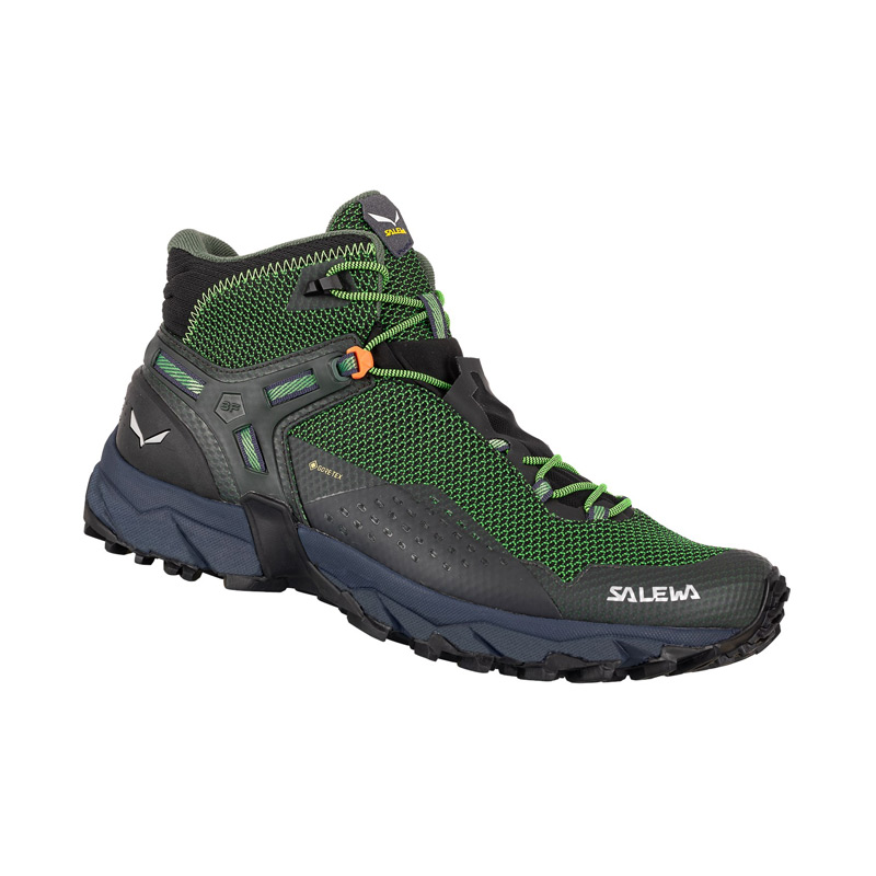 Кроссовки Salewa Speed Hiking MS ULTRA FLEX 2 MID GTX-5322 raw green/pale frog