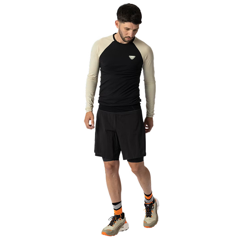 Футболка мужская с длинным рукавом Dynafit ULTRA S-TECH M L/S TEE overcast