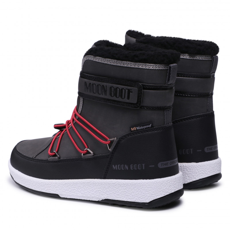 Сапоги детские Tecnica MOON BOOT JR BOY BOOT WP BLACK/CASTELROCK