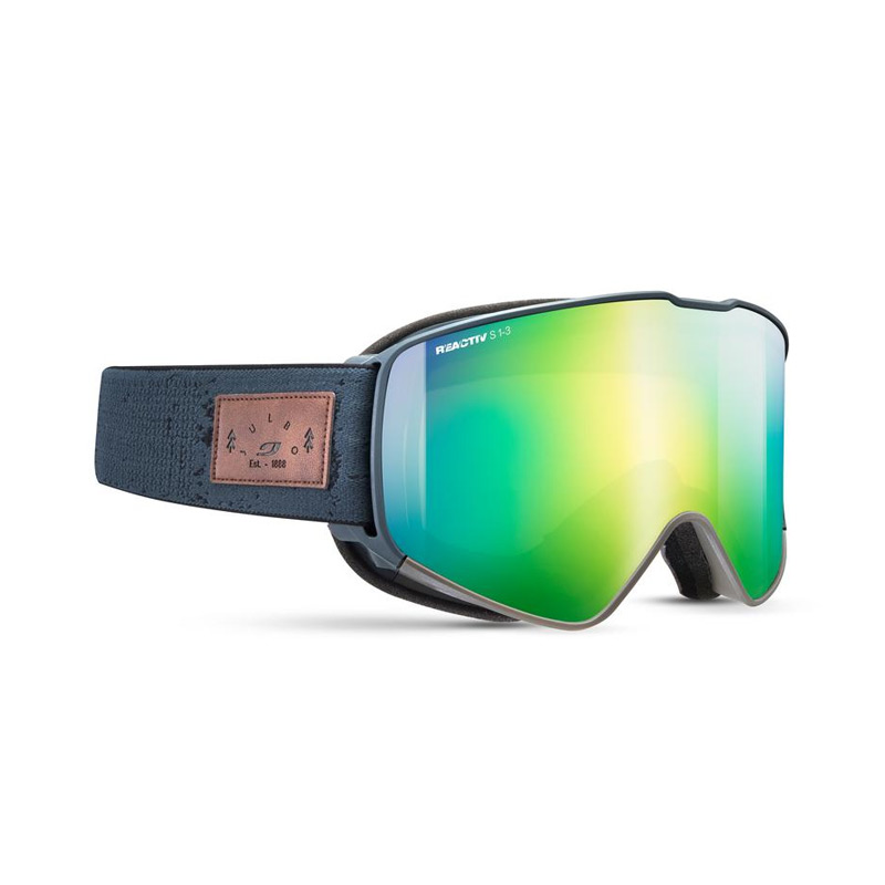 Горнолыжная маска Julbo CYRIUS DARK GREY/GREY REACTIV 1-3 High Contrast+Green Flash