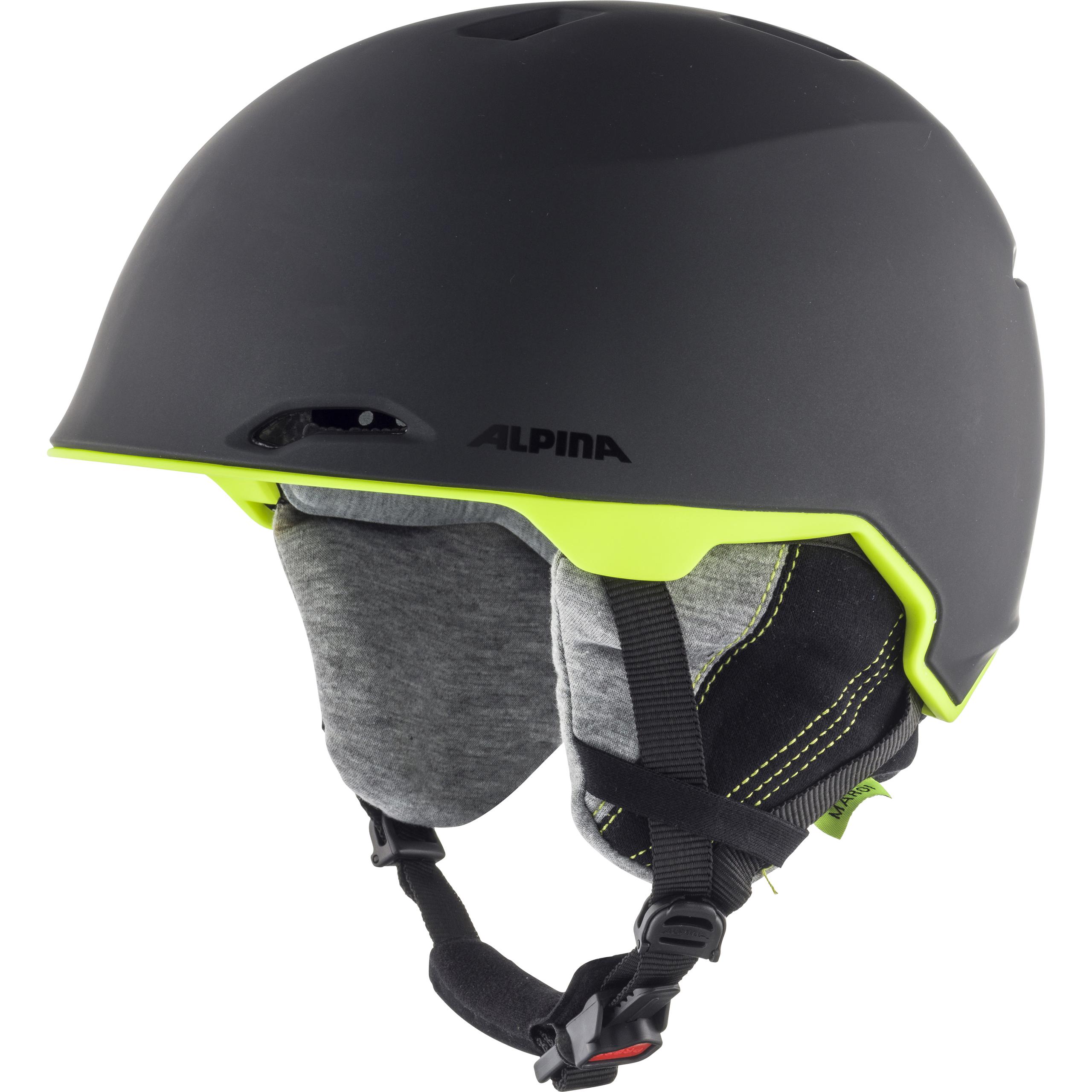 Горнолыжный шлем MAROI Charcoal Neon Matt