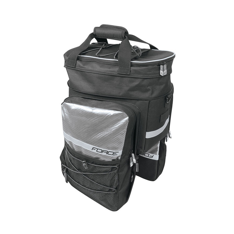Сумка на багажник bag rear carrier FORCE LARGE, Black 20I