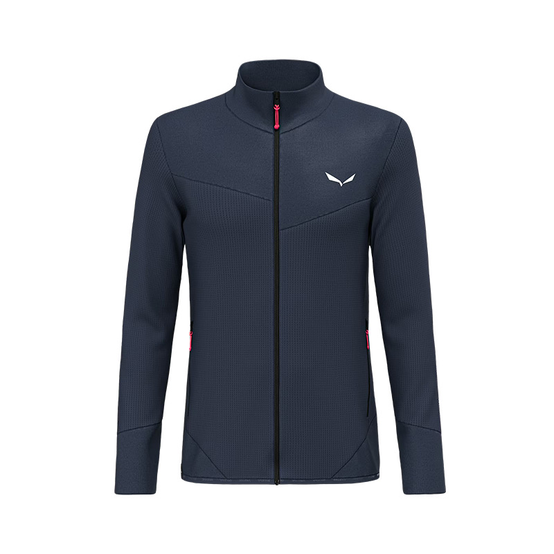 Кофта мужская Salewa PUEZ WAFFLE HYB PL M JKT-3960 navy blazer 400г  polarlite