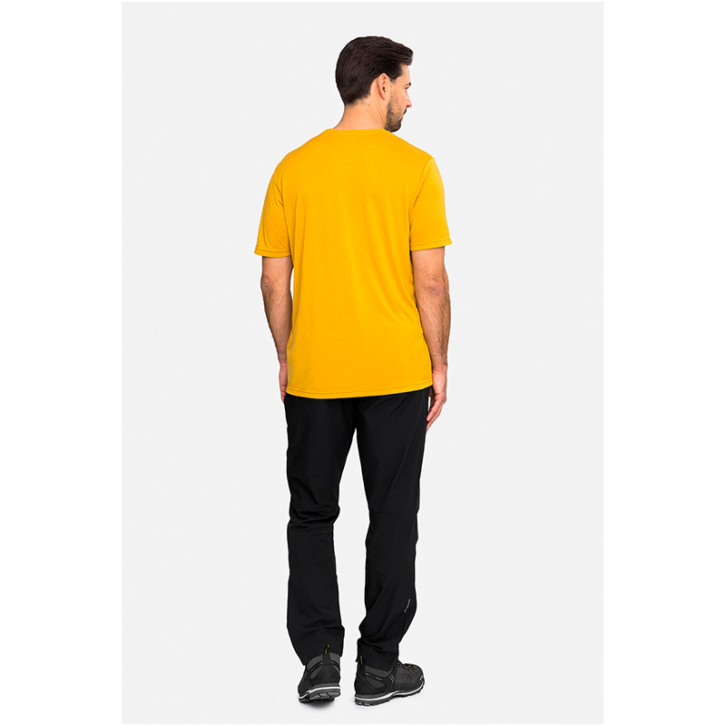 Футболка мужская VIKING MORAIN M T-SHIRT Yellow Bamboo