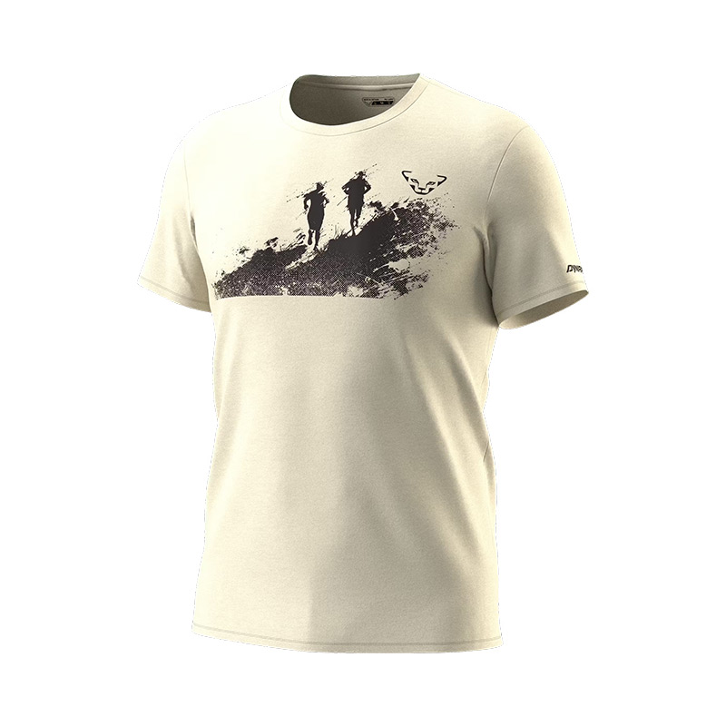 Футболка мужская Dynafit GRAPHIC CO M S/S TEE overcast/runners cotton organic