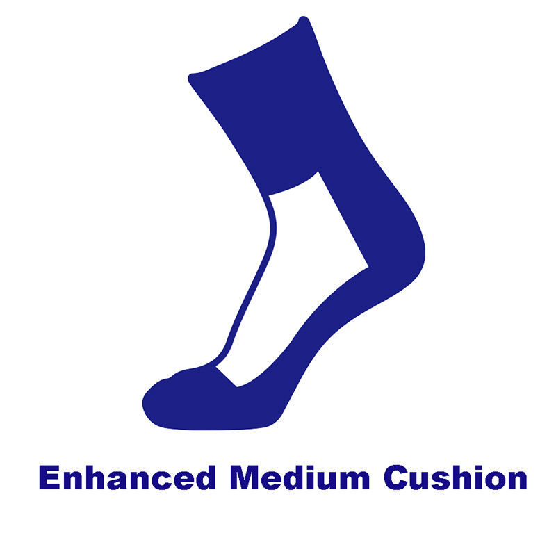 Носки Enhanced Medium weight Crew hiking socks White/Grey