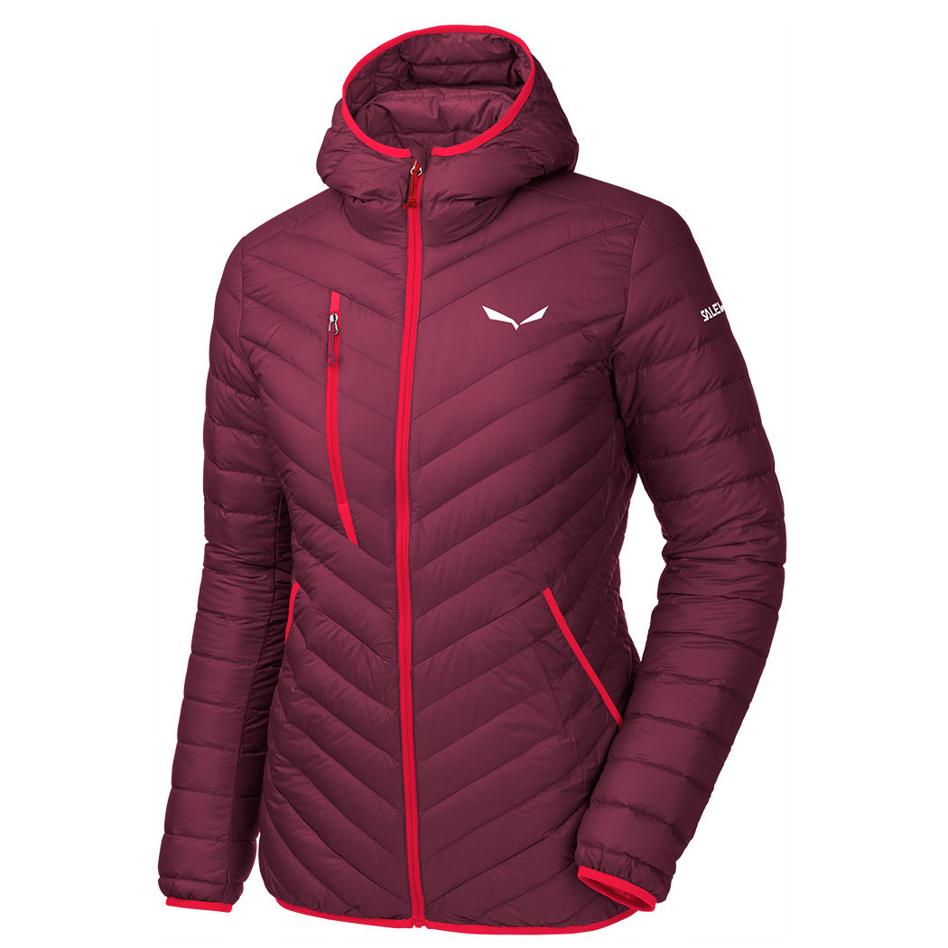 Куртка женская Salewa ORTLES LIGHT DWN W HOOD JKT-1881 Tawny Port