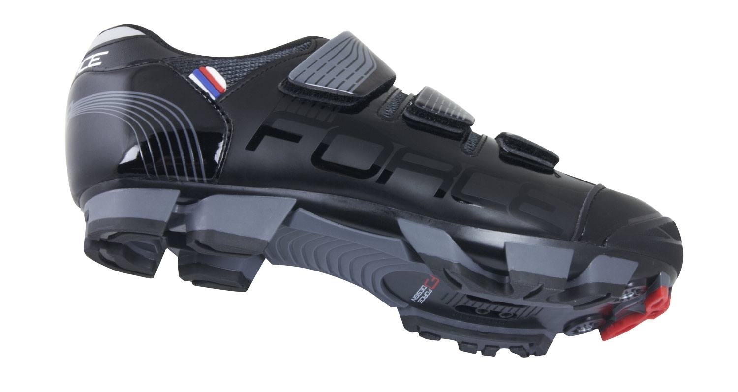Туфли велосипедные shoes FORCE MTB FREE black