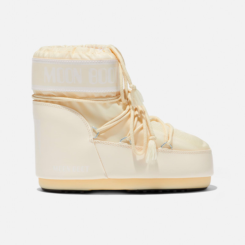 Сапоги женские Tecnica MOON BOOT ICON LOW NYLON CREAM