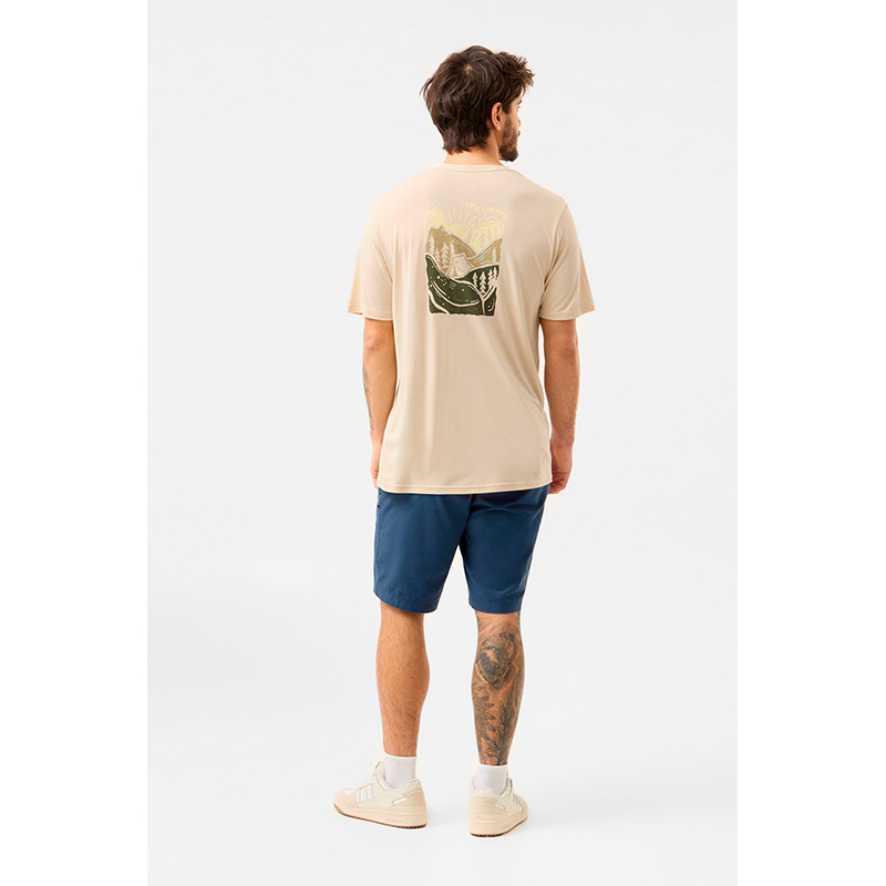 Футболка мужская FLOV TIMBERON M T-SHIRT Beige/Olive Bamboo
