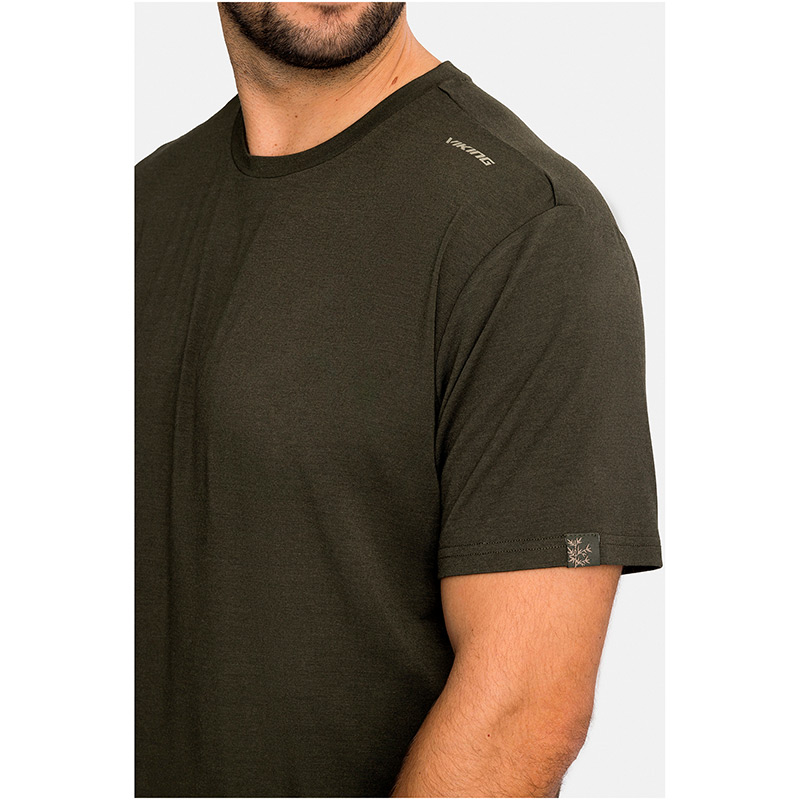 Футболка мужская VIKING LENTA LIGHT M T-SHIRT Dk Green Bamboo