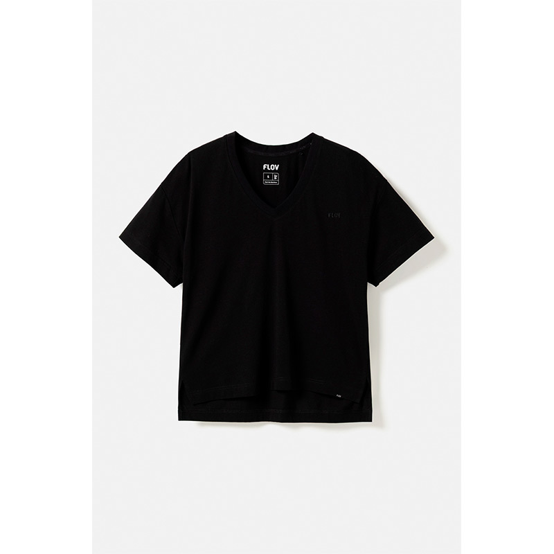 Футболка женская FLOV INCA W T-SHIRT Black Bamboo