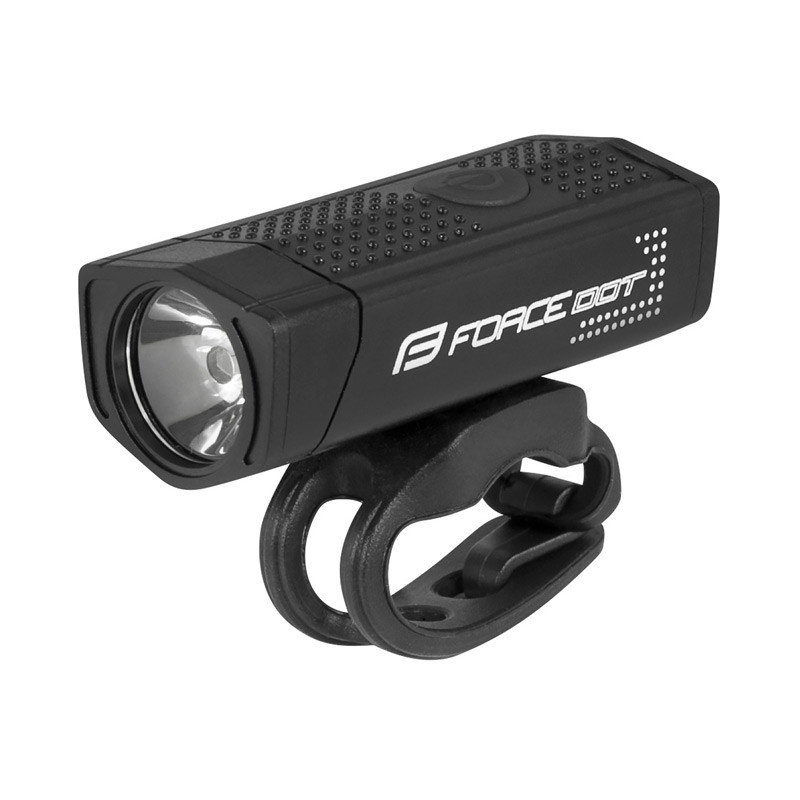 Фонарь передний light front FORCE DOT 300LM USB Black