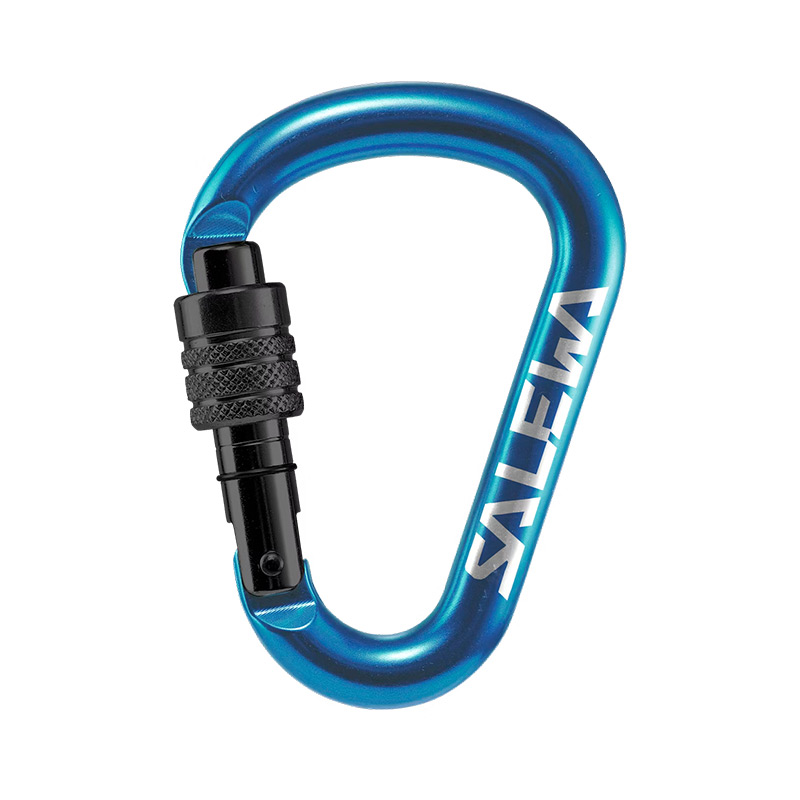 Карабин Salewa HMS SCREW G2 MEDIUM Fluo Green