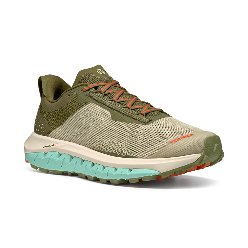 Кроссовки мужские Tecnica PYROX HYBRID MS GREY-DK GREEN