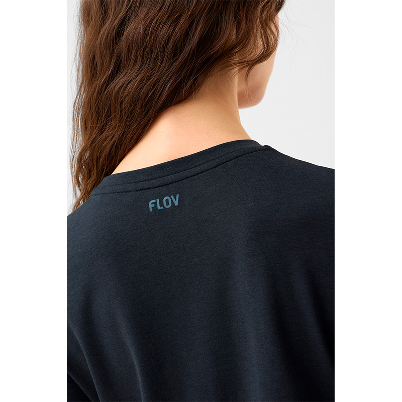 Футболка женская FLOV PARIA W L/S TEE Navy/Blue Bamboo