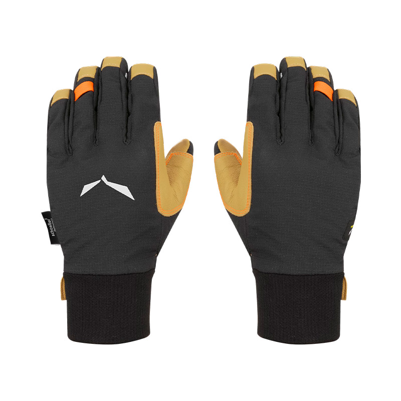 Перчатки мужские Salewa ORTLES DST/AM M GLOVES-0912 black out/2500/4570 90g durastretch/alp wool