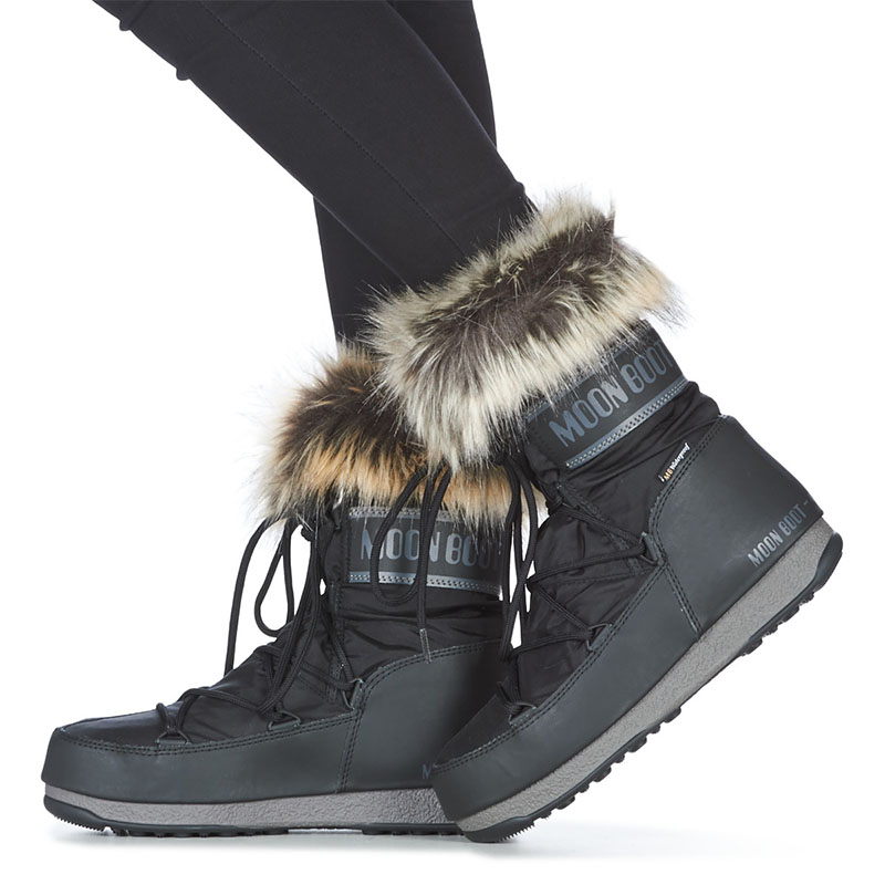 Сапоги женские Tecnica MOON BOOT MONACO LOW WP 2 BLACK