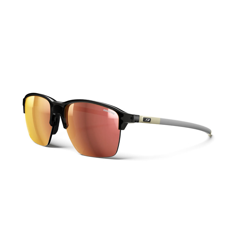 Очки Julbo CROSSLINE BLACK/MATT BEIGE REACTIV 1-3 GLARE CONTROL GOLD PINK