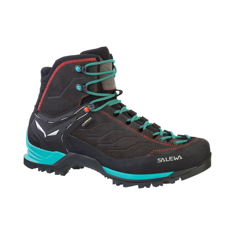 Ботинки Salewa Alpine Trekking WS MTN TRAINER MID GTX Magnet/Viridian Green