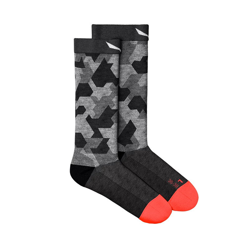 Носки Salewa PEDROC CAMO AM W CREW SK-0911 Black Out