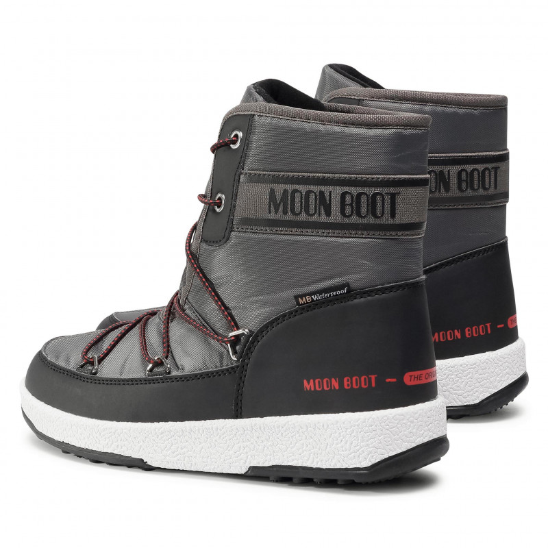 Сапоги детские Tecnica MOON BOOT JR BOY MID WP 2 BLACK/CASTELROCK