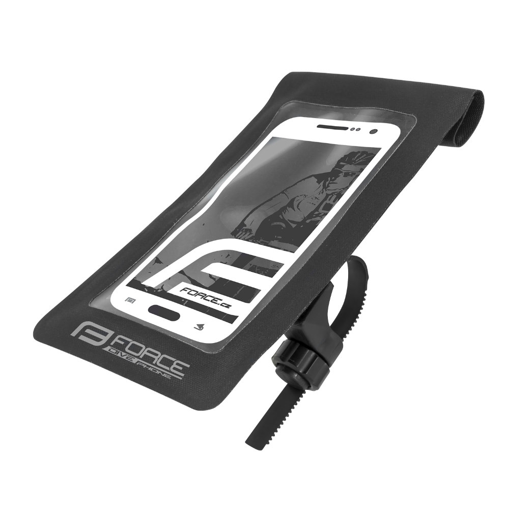 Чехол для телефона pouch for smartphone FORCE DIVE waterproof Black