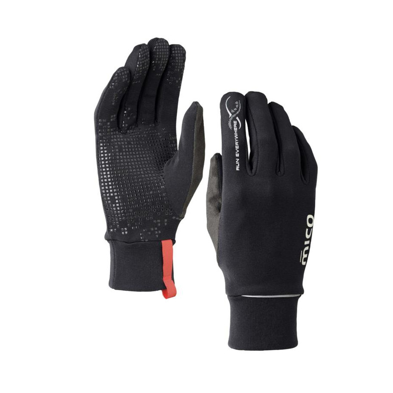 Перчатки унисекс Mico Stretch Warm Control nero   polyamide/elastane