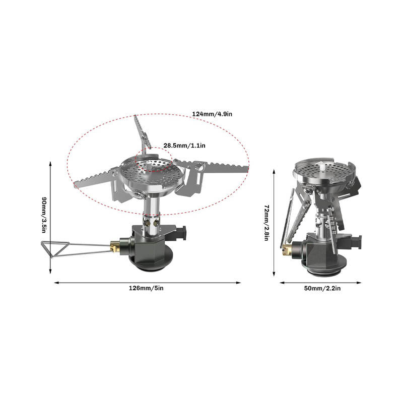Горелка газовая FM Greenpeak II 2,6kw 95g