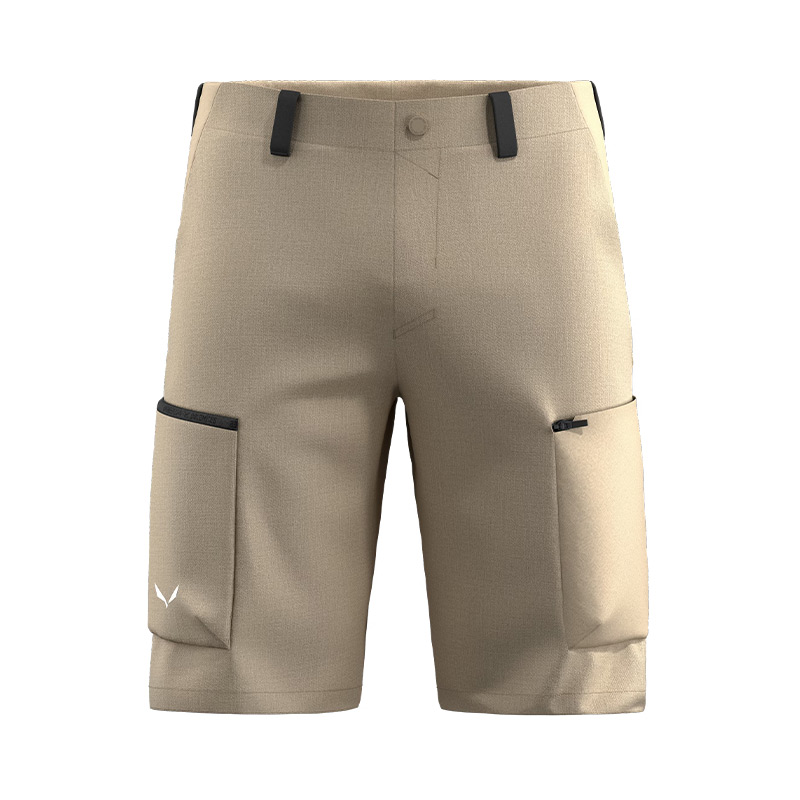 Шорты мужские Salewa PUEZ HEMP/DST M SHORTS Dark Olive