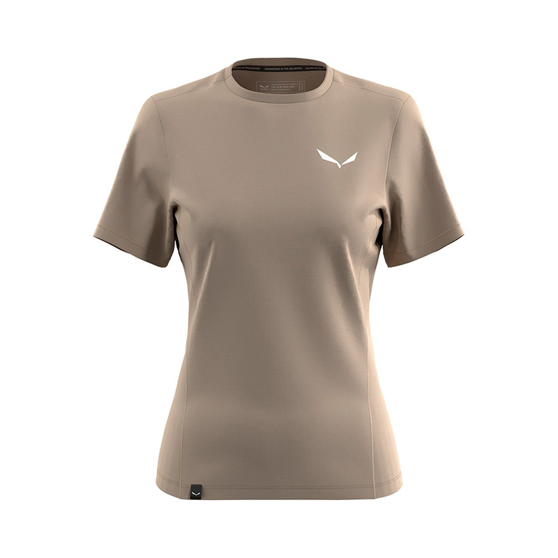 Футболка женская Salewa PUEZ DRY W T-SHIRT Quicksand