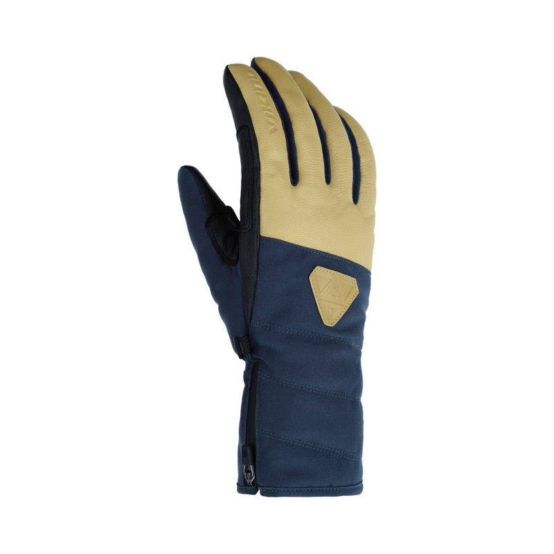 Перчатки женские VIKING NORVIKA PRO W SKI-0201 grey leather/primaloft/aqua thermo tex+RE