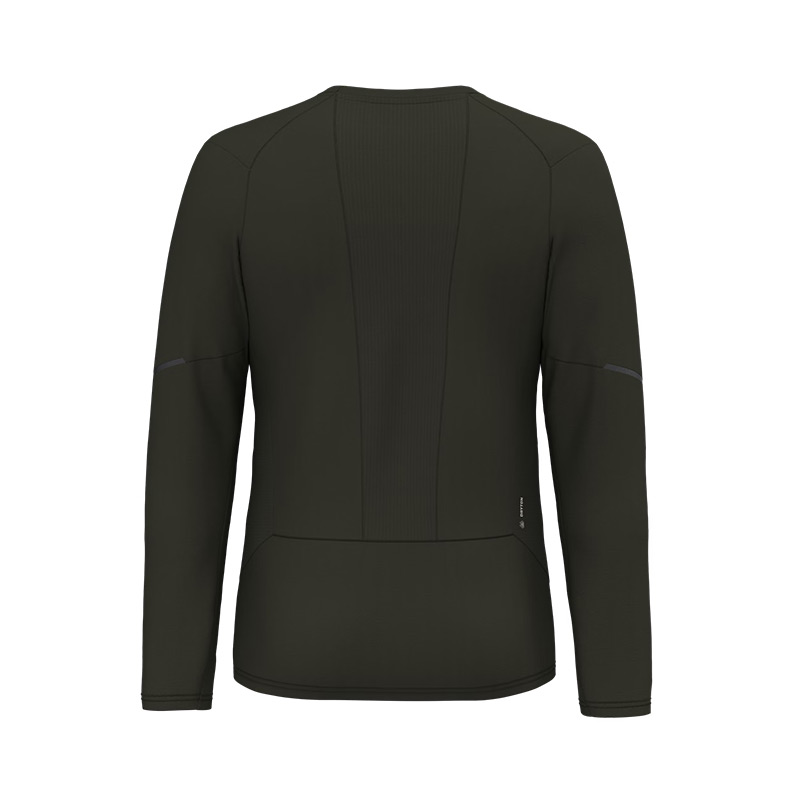 Футболка мужская с длинным рукавом Salewa PEDROC DRY M L/S TEE Dark Olive