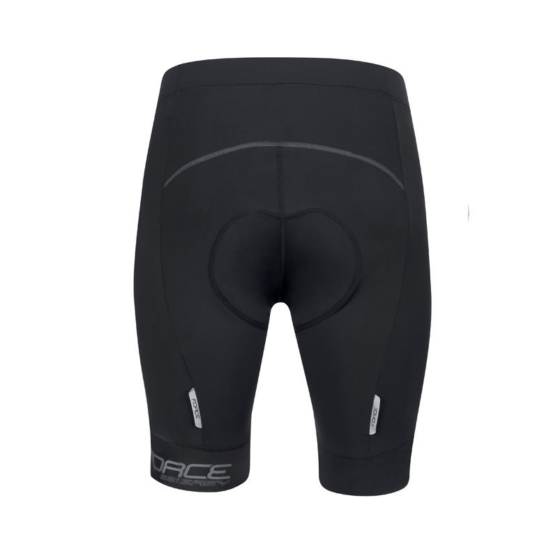 Шорты shorts FORCE B21 EASY to waist with pad black