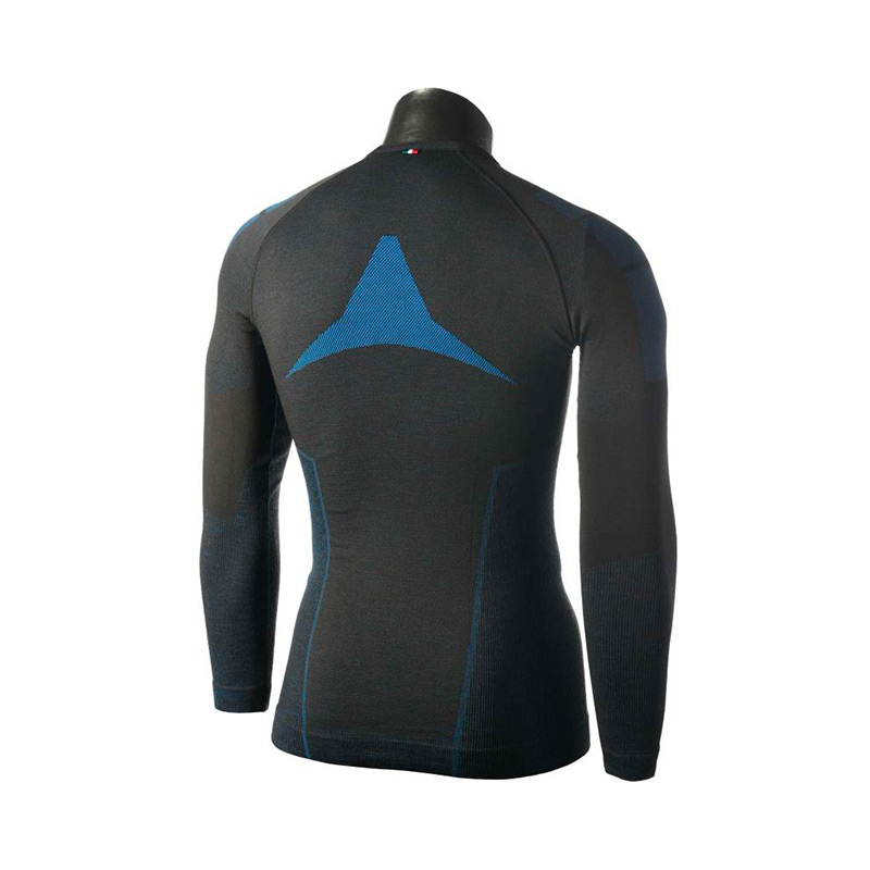 Термобелье мужское верх Mico MLS Round Neck Shirt SuperTermo Merino Night