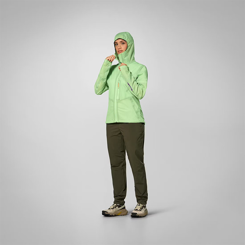 Куртка женская Salewa PEDROC 2 PTX 2.5 LIGHT W JKT Pastel Green