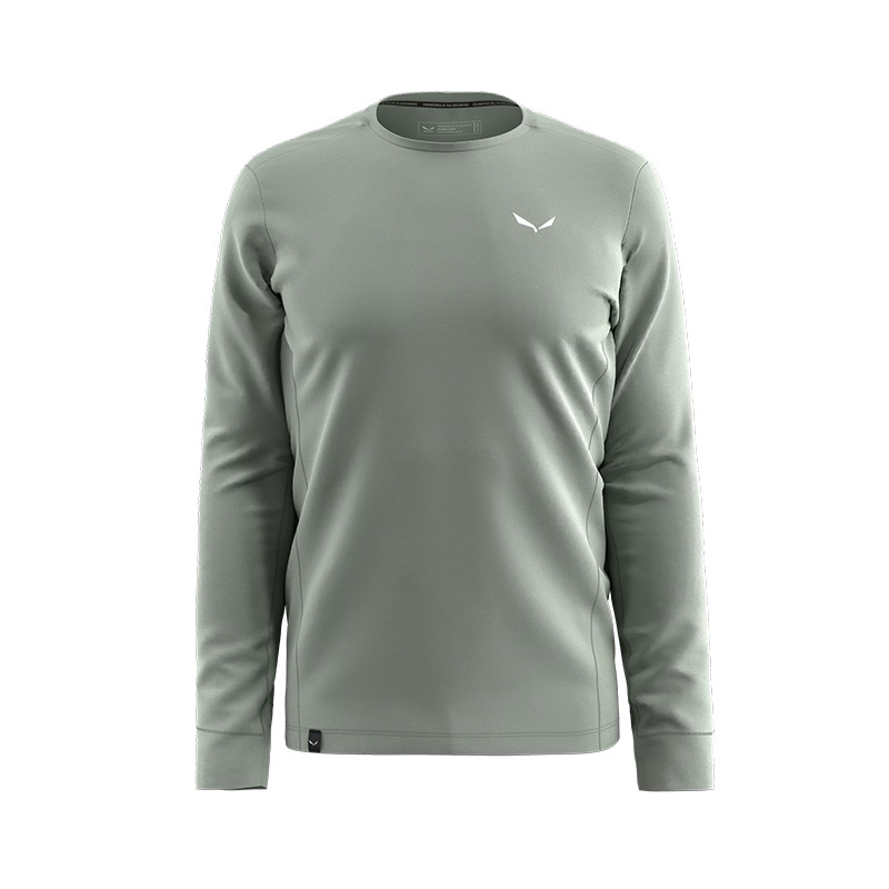 Футболка мужская с длинным рукавом Salewa PUEZ DRY M TEE Shadow