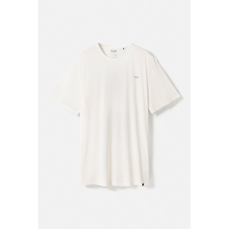 Футболка мужская FLOV MOCU M T-SHIRT White Bamboo