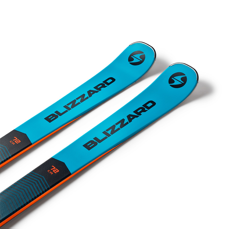 Лыжи Blizzard STORMBIRD72 CA BLUE/ORANGE+TPC11 DEMO BLACK-GREY/ORANGE