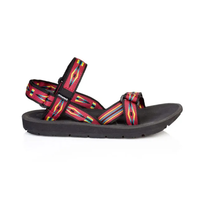 Сандали мужские Sourse Stream Men`s Indian красн с рис