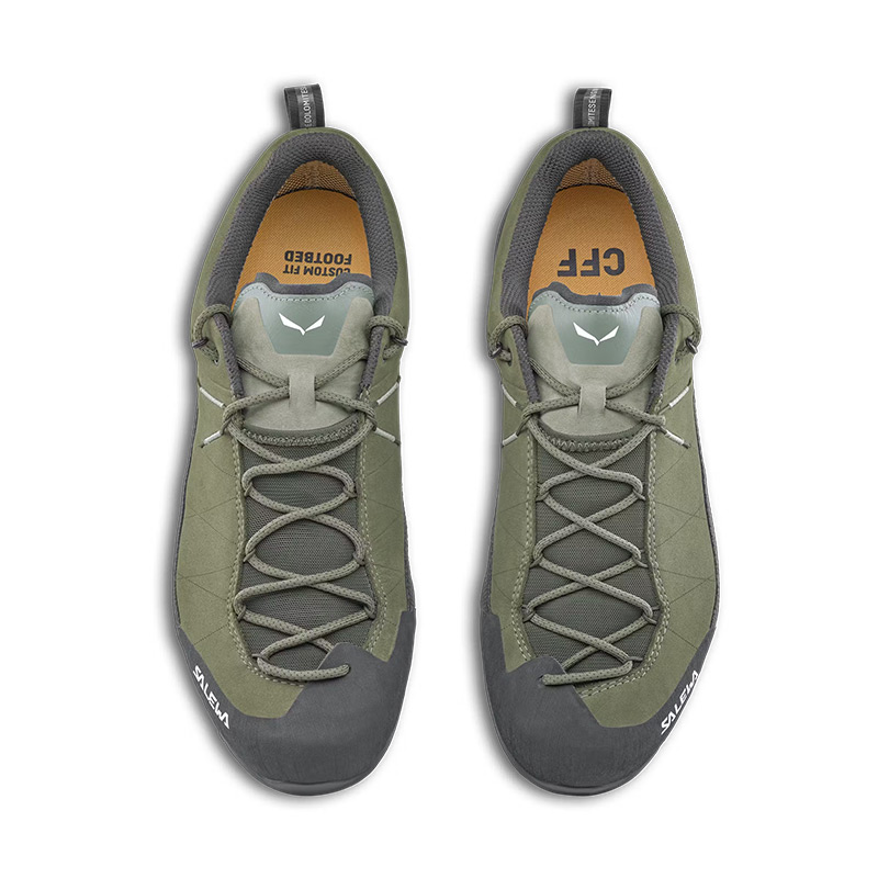 Кроссовки Salewa Approach MS WILDFIRE LEATHER 2 GTX Faded Green/Black