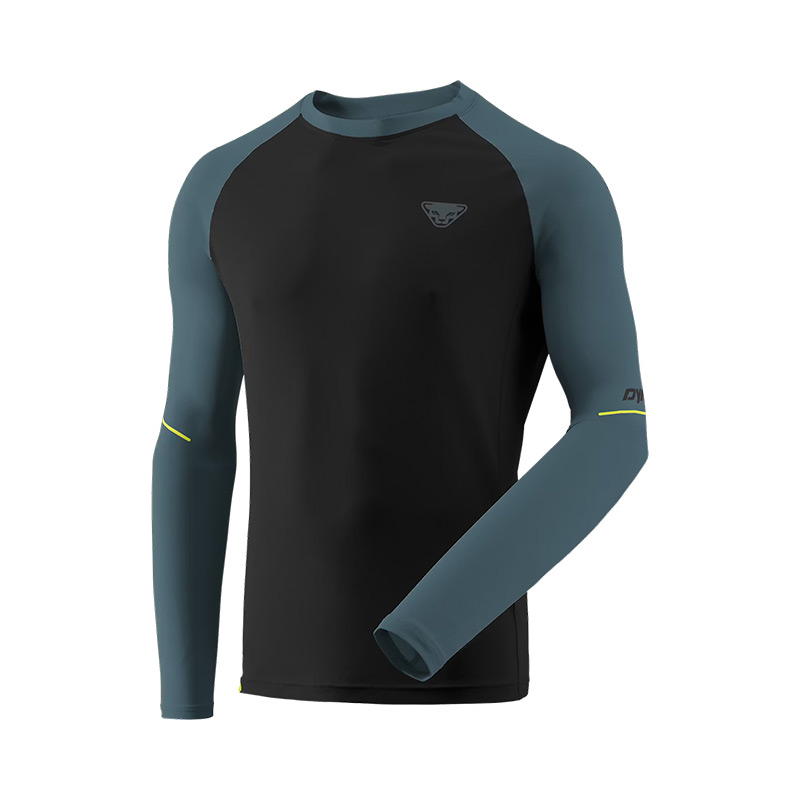 Футболка мужская с длинным рукавом Dynafit ALPINE PRO M L/S TEE cinder/polygiene