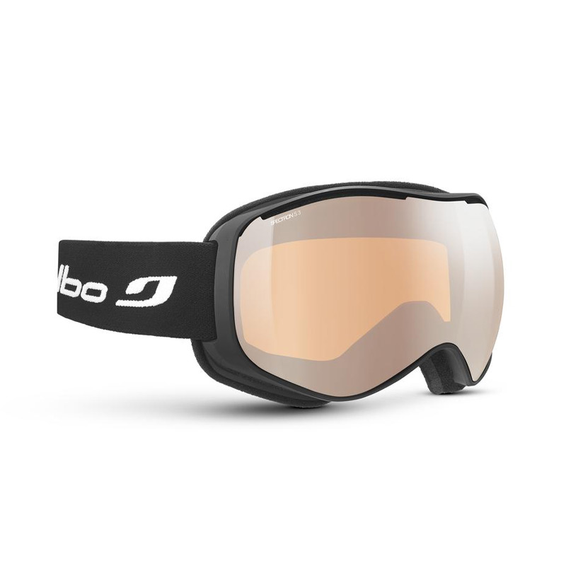 Горнолыжная маска Julbo LAUNCHER BLACK SP3 Orange+Silver Flach