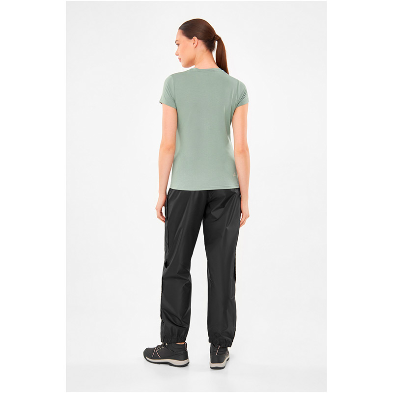 Футболка женская VIKING LENTA LIGHT W T-SHIRT Green/Beige Bamboo