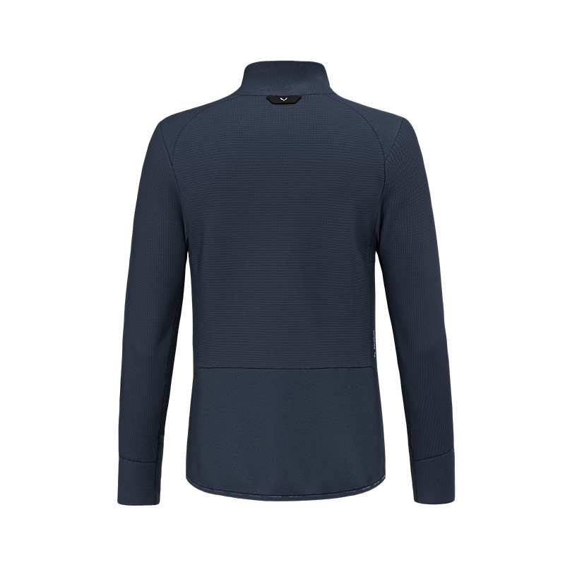 Кофта мужская Salewa PUEZ WAFFLE HYB PL M JKT-3960 navy blazer 400г  polarlite