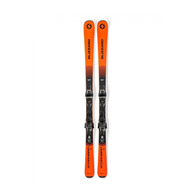 Лыжи Blizzard STORMBIRD7.2 ANTHRACITE/ORANGE+TPC10 DEMO BLACK/ANTHRACITE