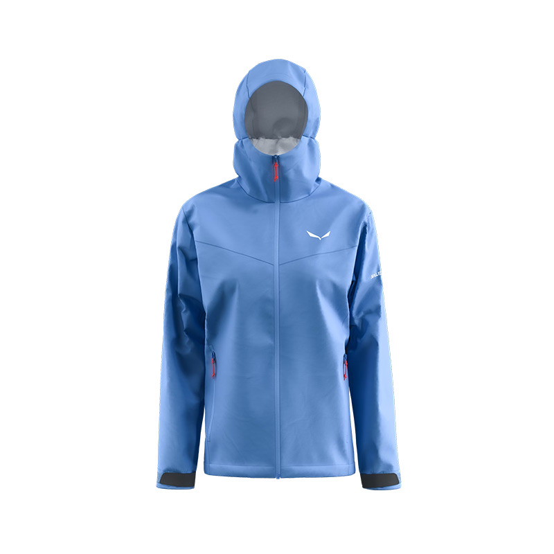 Куртка женская Salewa PUEZ 2.5L PTX W JKT-3150 Morning Blue