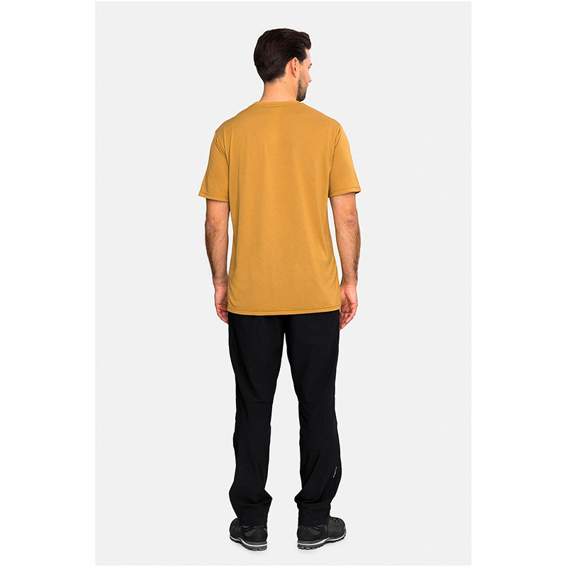 Футболка мужская VIKING MORAIN M T-SHIRT Light Brown Bamboo