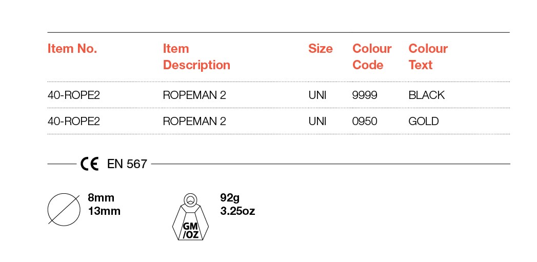 Зажим Salewa ROPEMAN Orange