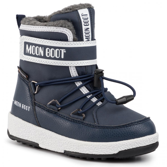 Сапоги детские Tecnica MOON BOOT JR BOY BOOT WP BLUE NAVY